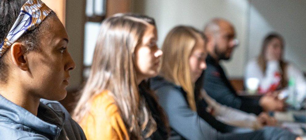 Students in classroom